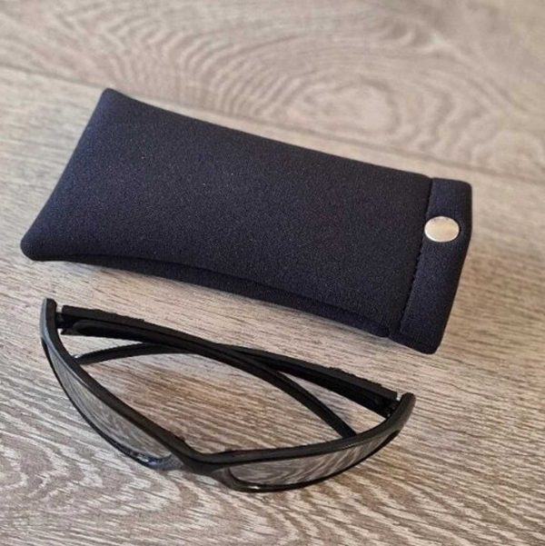 Up cycled:  Neoprene Sunglasses case