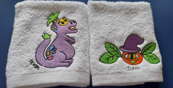 Novelty Face cloths Denzel & Zuma