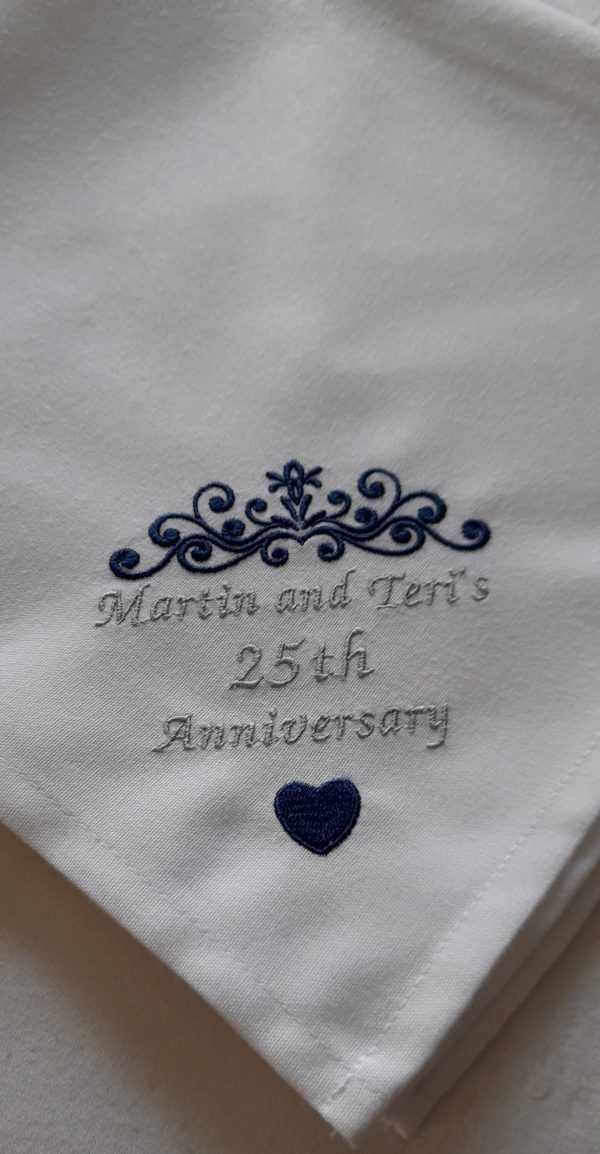 Personalised Decorative Embroidered Napkins
