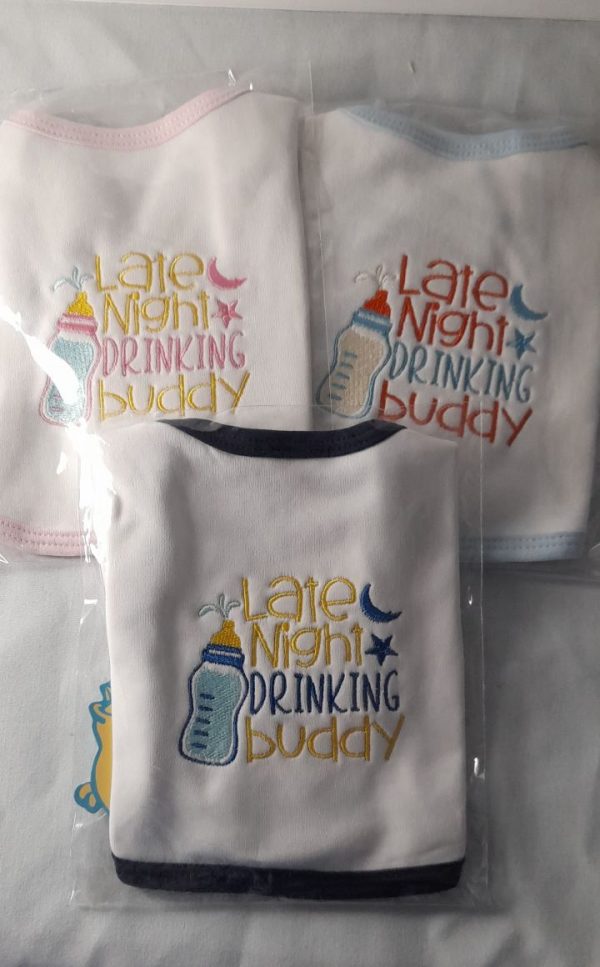 Late night drinking buddy Bibs
