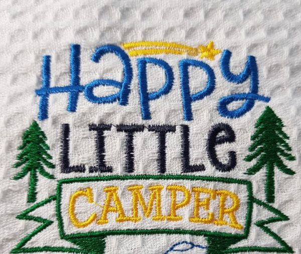 Camping Themed Tea towel - Image 3
