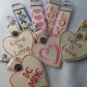 Stylishly Secure:  key fobs