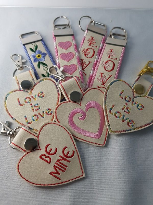 Stylishly Secure:  key fobs