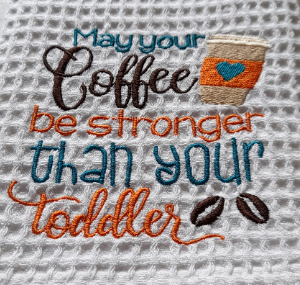 Novelty Sayings tea towel