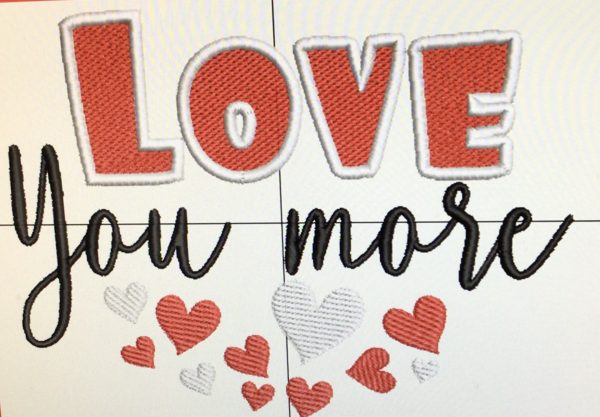 Valentine Embroidered Tote Bags - Image 3