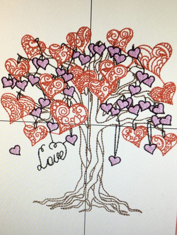 Valentine Embroidered Tote Bags - Image 2