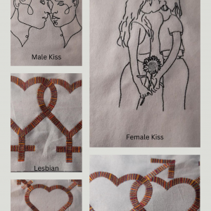 LGBTQ+ Embroidered Tote Bags