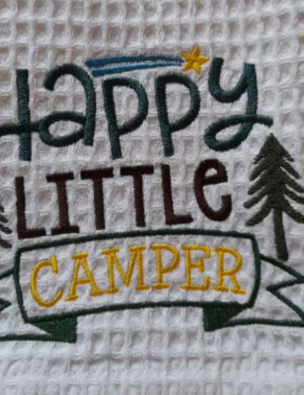 Camping Themed Tea towel - Image 4