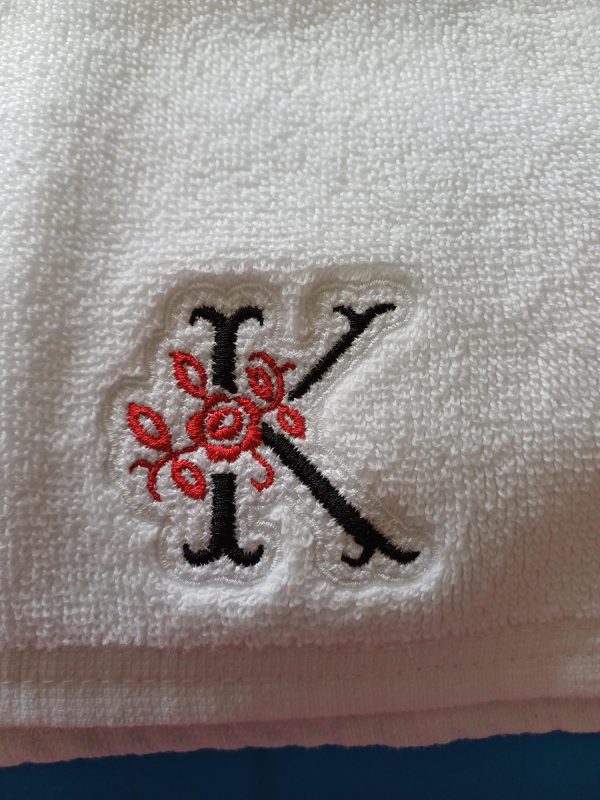 Initial Personalised Face cloth