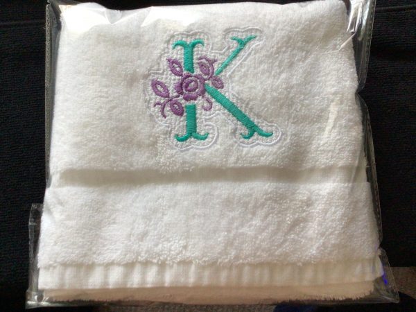 Initial Personalised Face cloth - Image 6