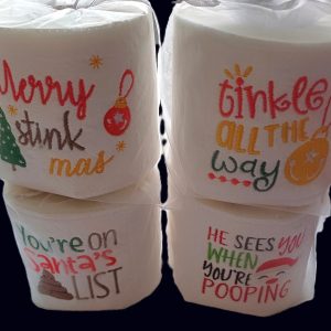 Christmas Novelty Toilet Roll
