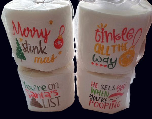 Christmas Novelty Toilet Roll