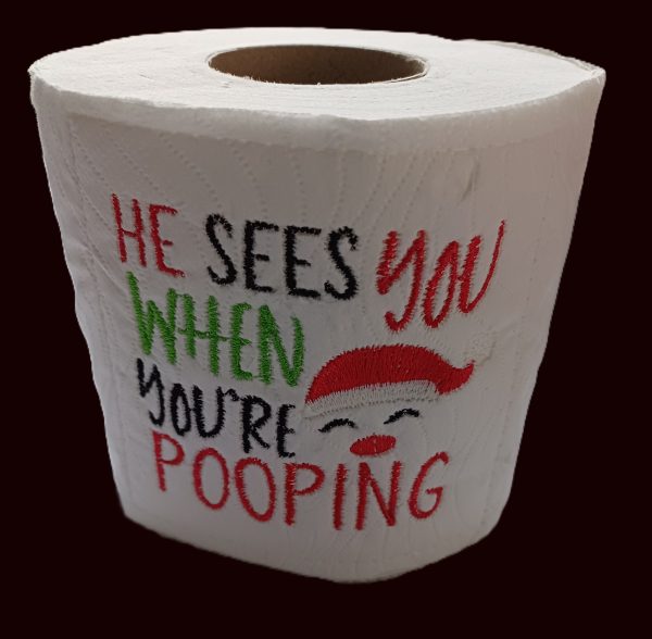 Christmas Novelty Toilet Roll - Image 3